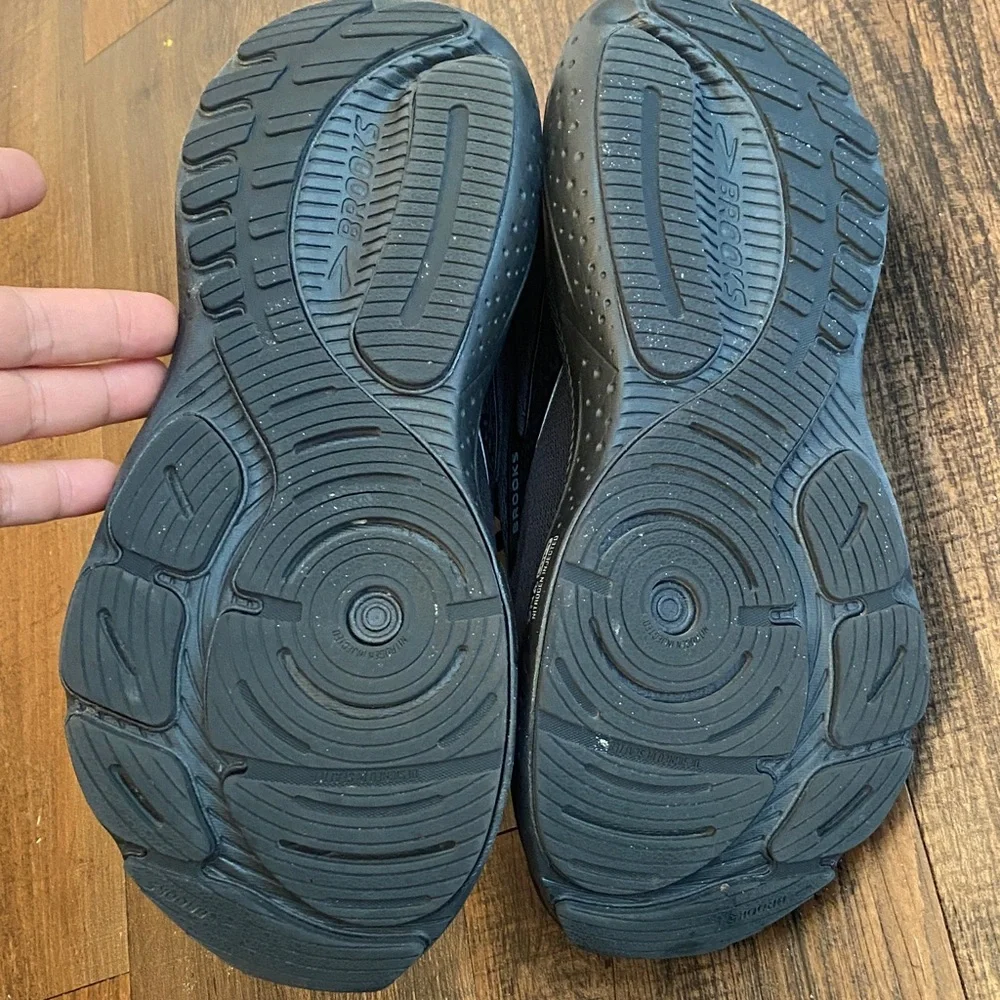 Brooks Glycerin 21 Gts Black Athletic Shoes - Picture 8 of 12